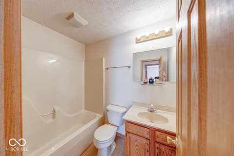 Bathroom at 8157 Center Lake Road, Nineveh, IN