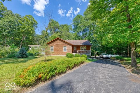 Front exterior at 8157 Center Lake Road, Nineveh, IN