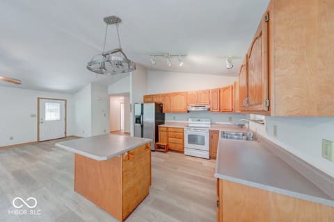Kitchen at 8157 Center Lake Road, Nineveh, IN