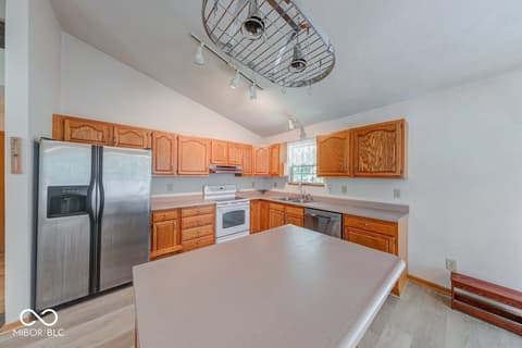 Kitchen at 8157 Center Lake Road, Nineveh, IN