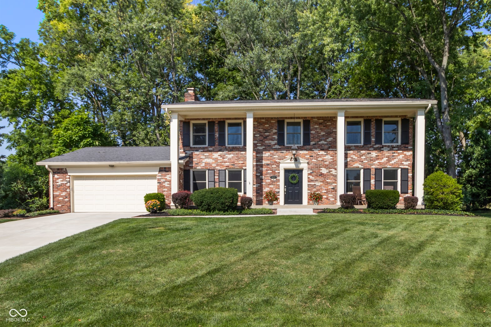 Front exterior at 10194 Briar Creek Lane, Carmel, IN