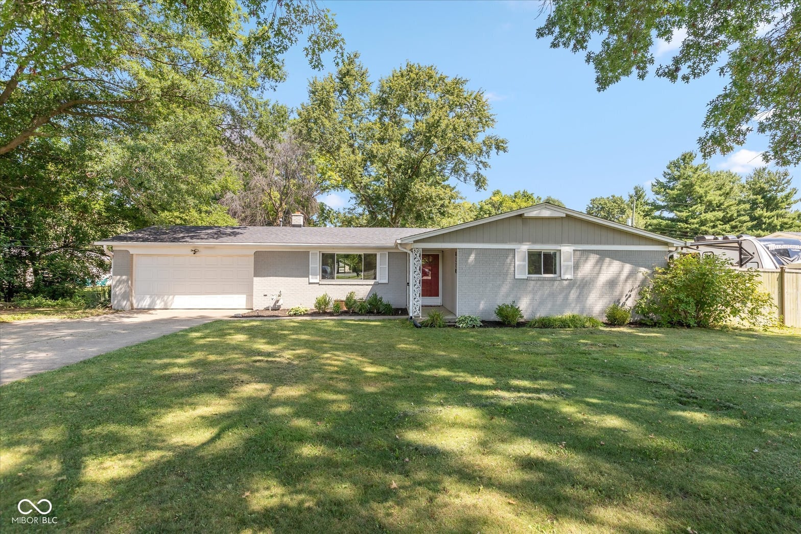 Front exterior at 8220 E 131st Street, Fishers, IN