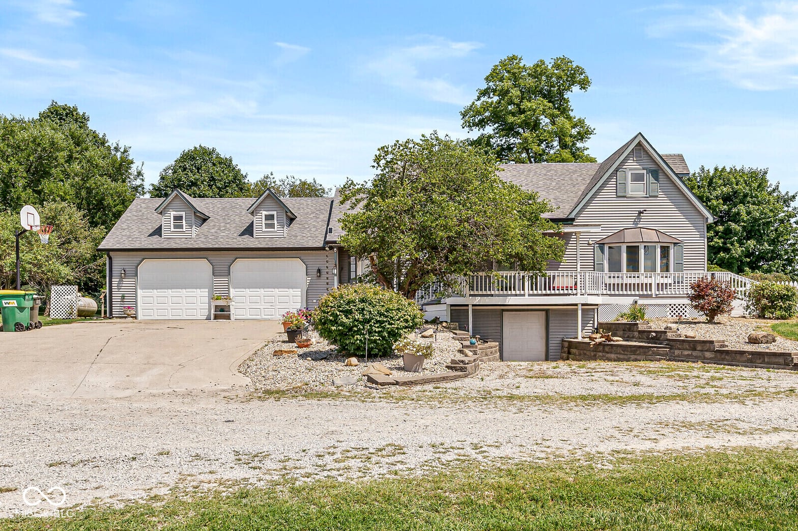 Front exterior at 10750 E 550 N, Wilkinson, IN