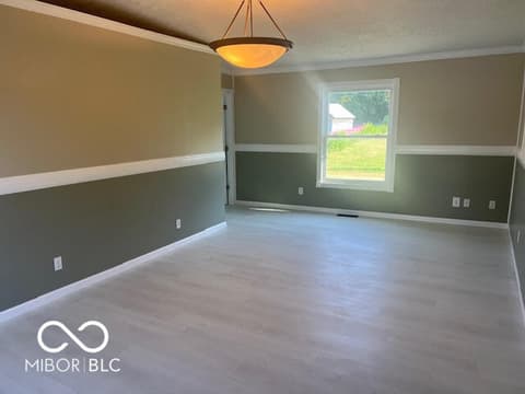 Family room at 6751 E Bayou Road, Darlington, IN