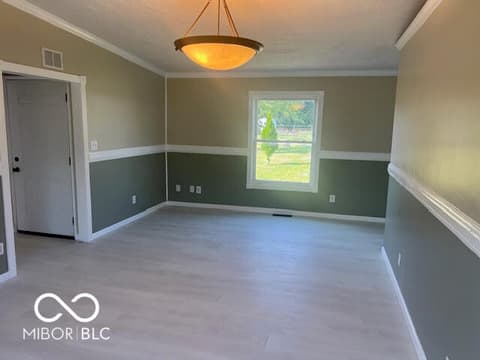 Family room at 6751 E Bayou Road, Darlington, IN