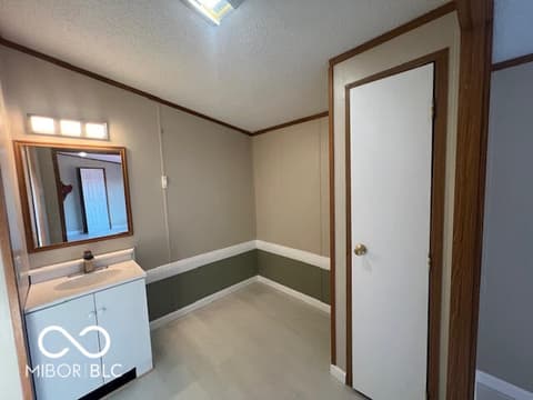 Primary bathroom at 6751 E Bayou Road, Darlington, IN