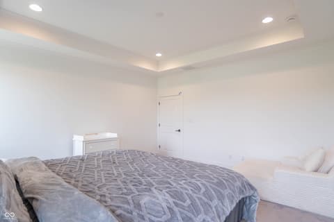 Primary bedroom at 921 Justine Circle E, Indianapolis, IN