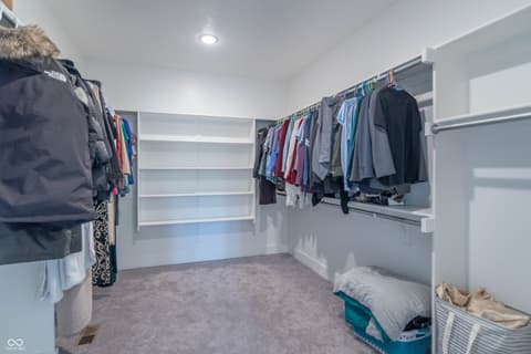 Walk In Closets — 921 Justine Circle E, Indianapolis, IN