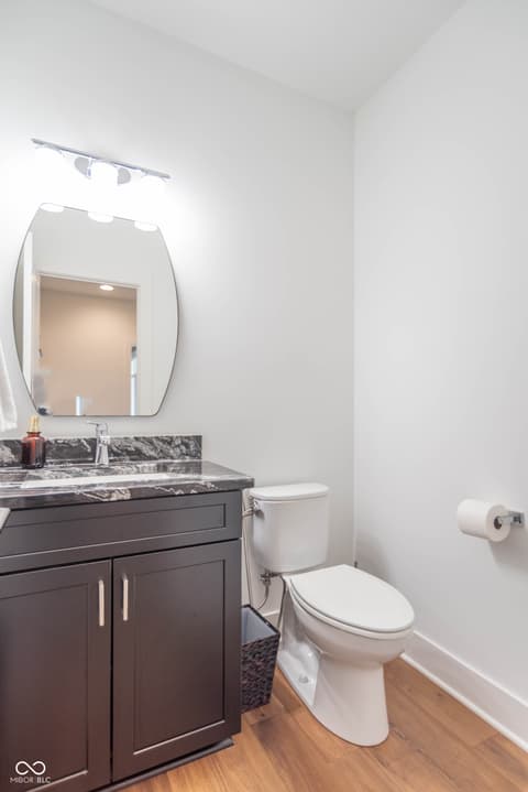 Bathroom at 921 Justine Circle E, Indianapolis, IN
