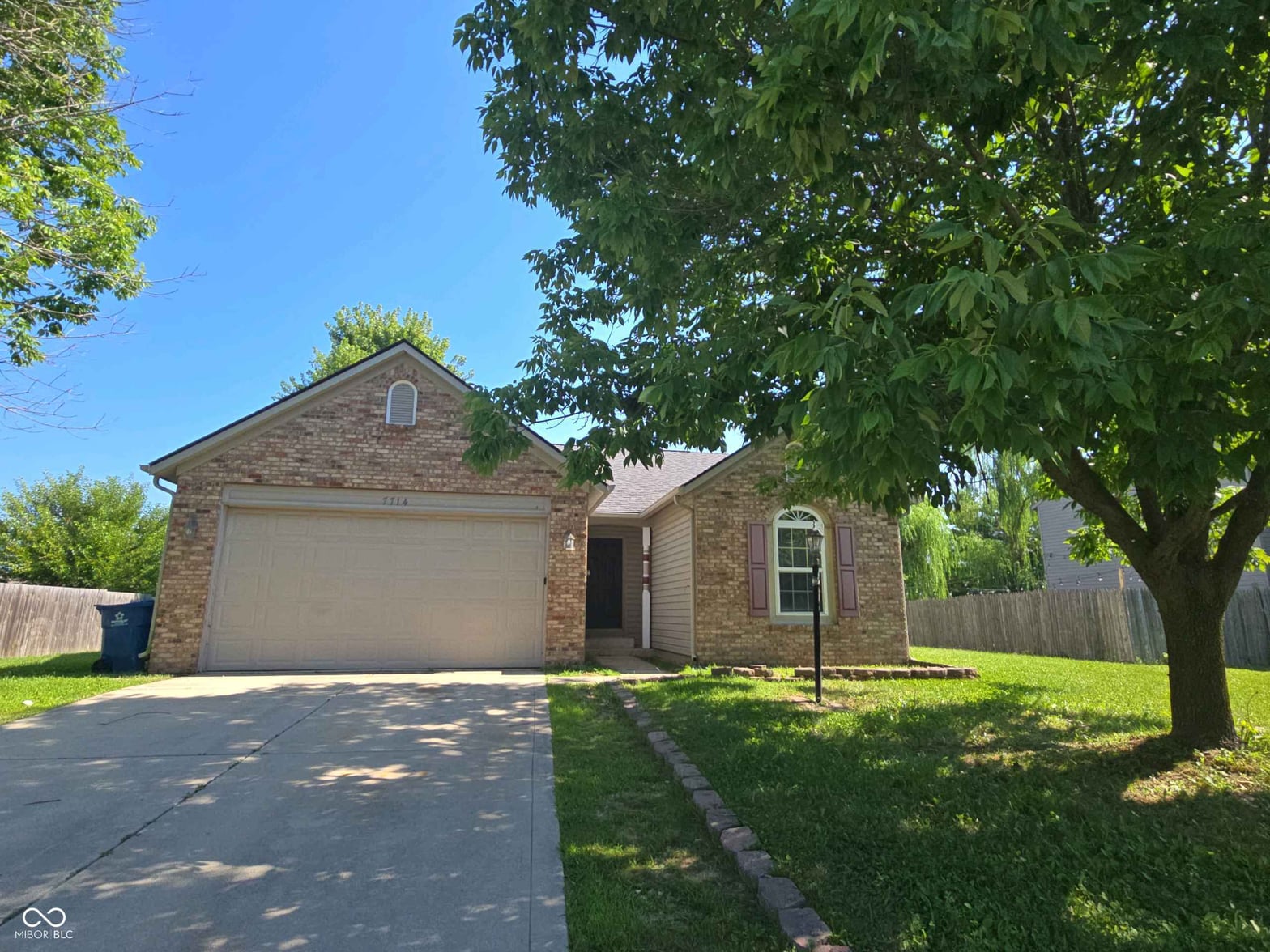 Front exterior at 7714 Dixon Court, Noblesville, IN