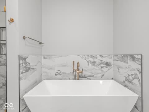 Primary bathroom at 319 E 16th Street, Indianapolis, IN