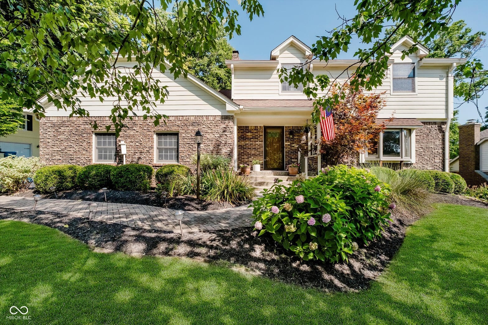 Front exterior at 3696 E Carmel Drive, Carmel, IN