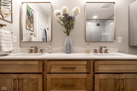 Primary bathroom at 16950 Fulton Place, Westfield, IN