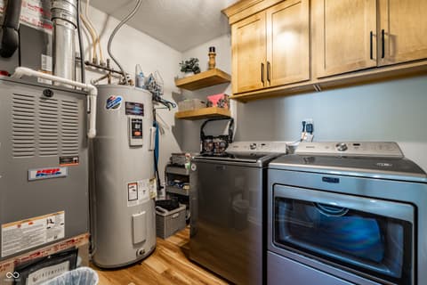 Laundry room at 16950 Fulton Place, Westfield, IN