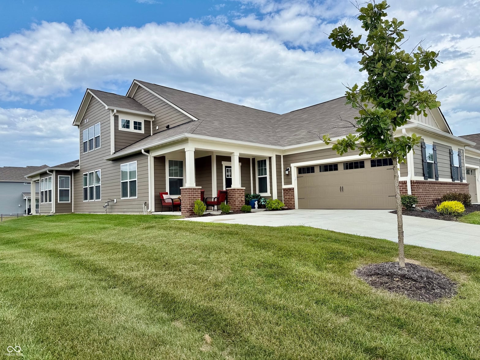 Front exterior at 11444 Lottie Circle, Noblesville, IN