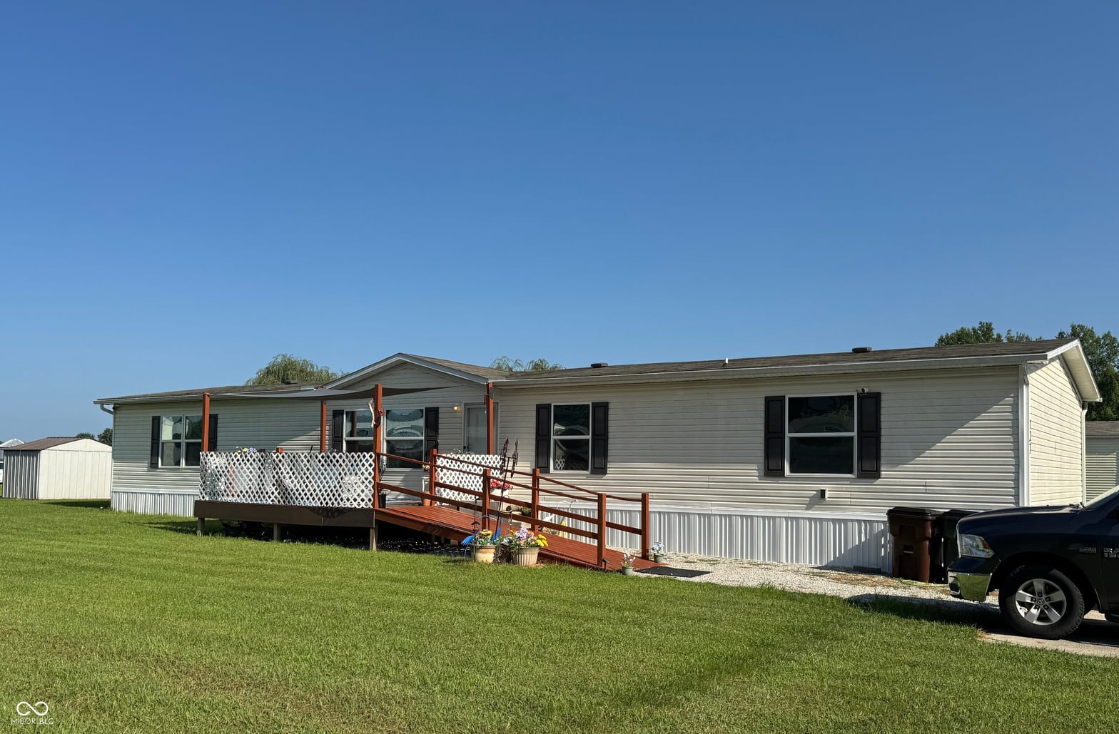 Front exterior at 328 S Meridian Street, Sunman, IN