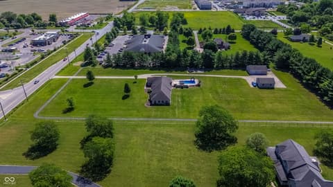 Aerial view at 8151 E Southport Road, Indianapolis, IN