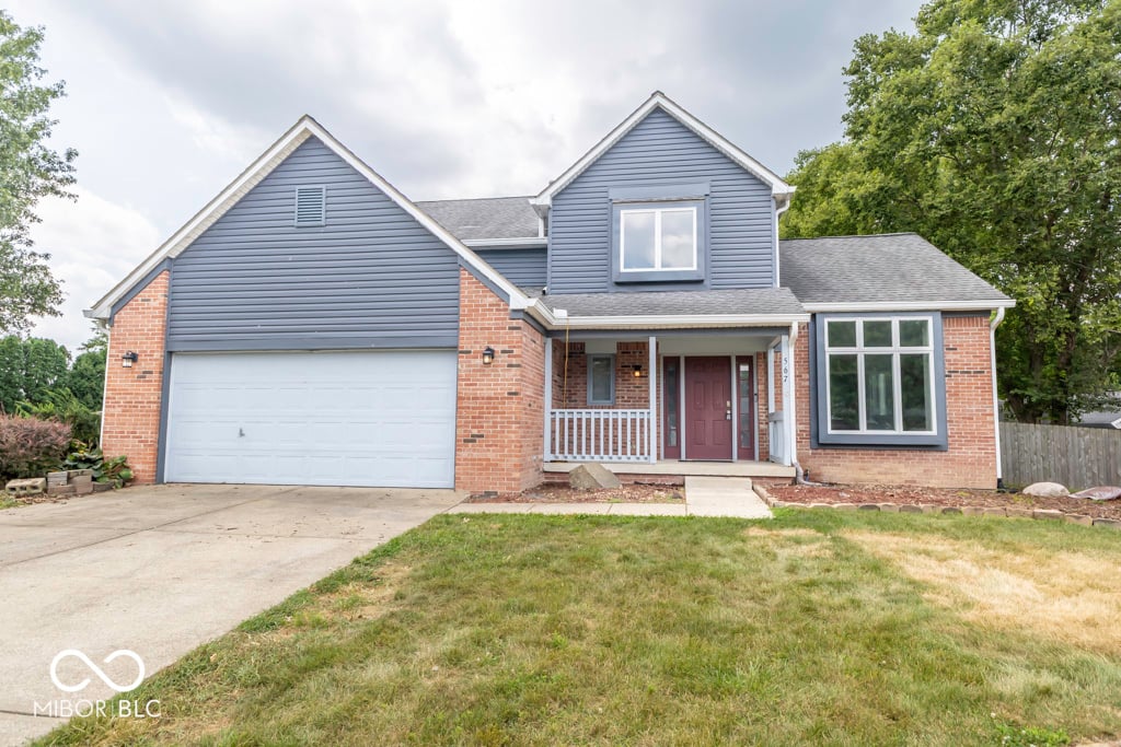 Front exterior at 567 Lakewood Court, Greentown, IN