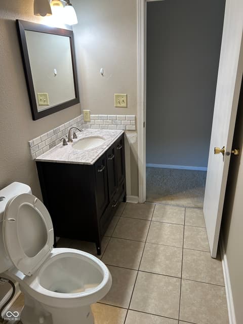 Bathroom at 3445 W 53rd Street, Indianapolis, IN