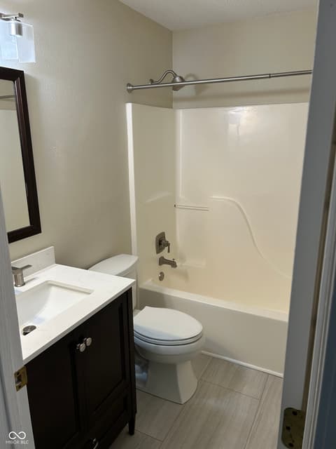 Bathroom at 3445 W 53rd Street, Indianapolis, IN