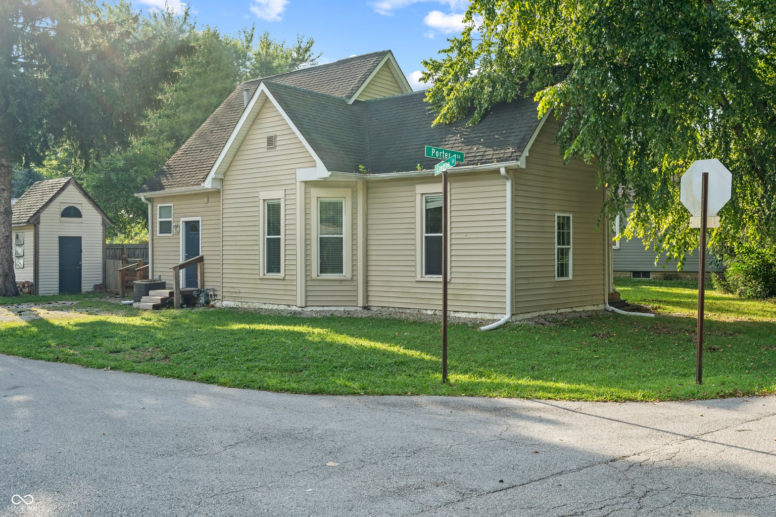 Side exterior at 2301 Porter Street, Indianapolis, IN