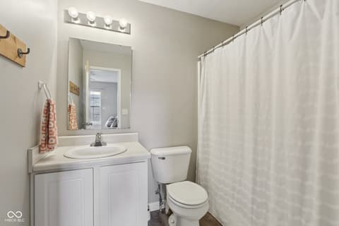 Bathroom at 411 Vernon Place, Westfield, IN