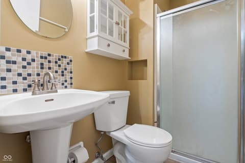 Bathroom at 745 W Banta Road, Indianapolis, IN