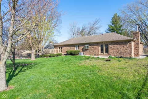 Backyard at 745 W Banta Road, Indianapolis, IN