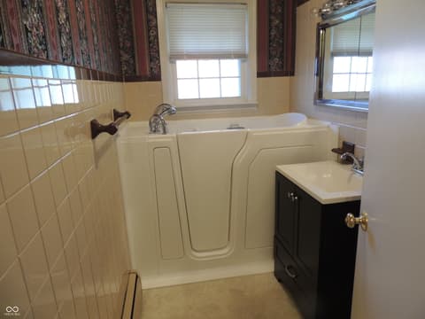 Bathroom at 223 W 9th Street, Lapel, IN