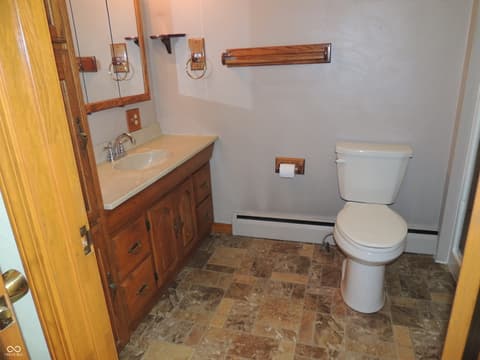 Bathroom at 223 W 9th Street, Lapel, IN