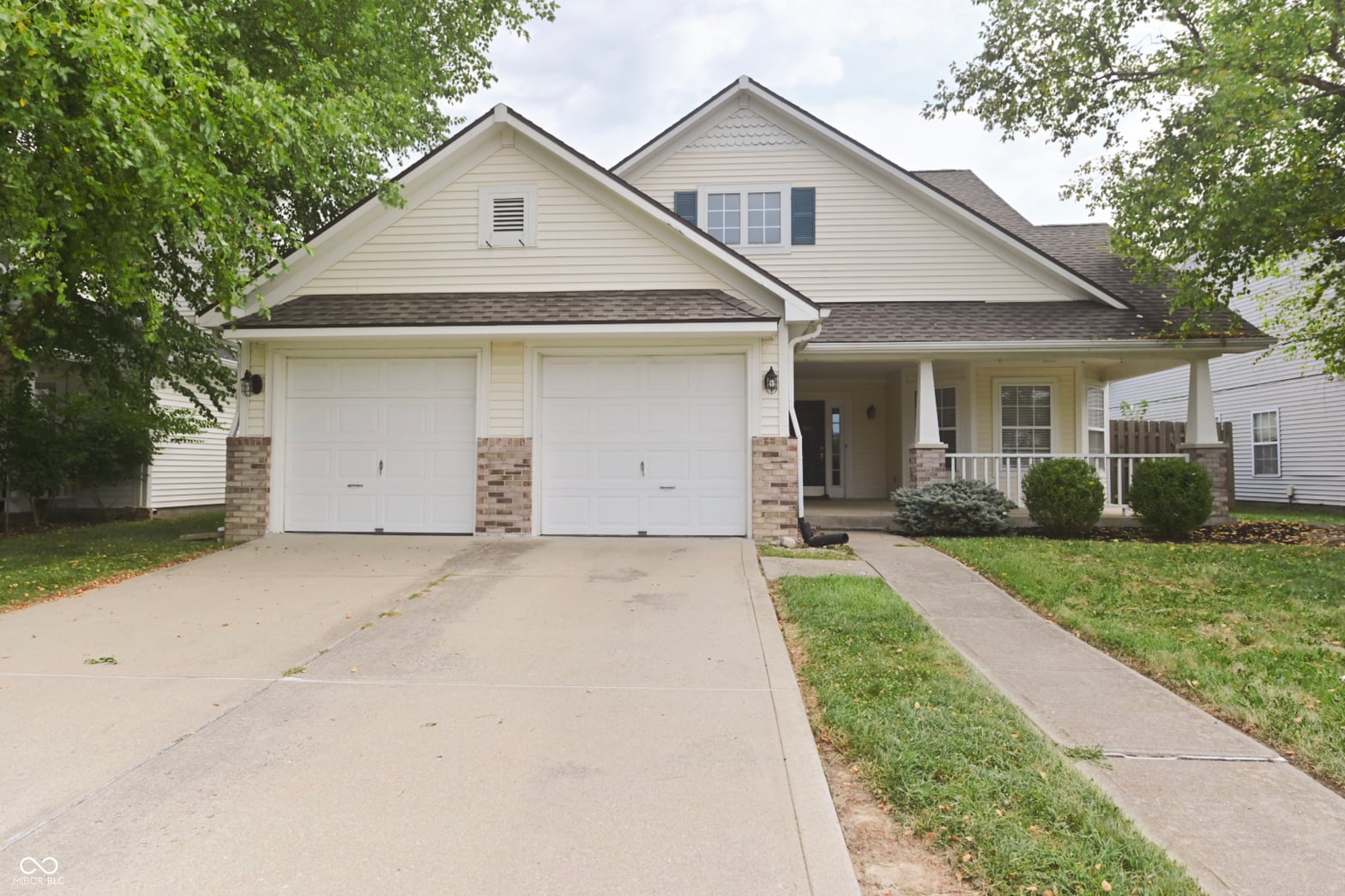 Front exterior at 10769 Bunker Hill Drive, Carmel, IN