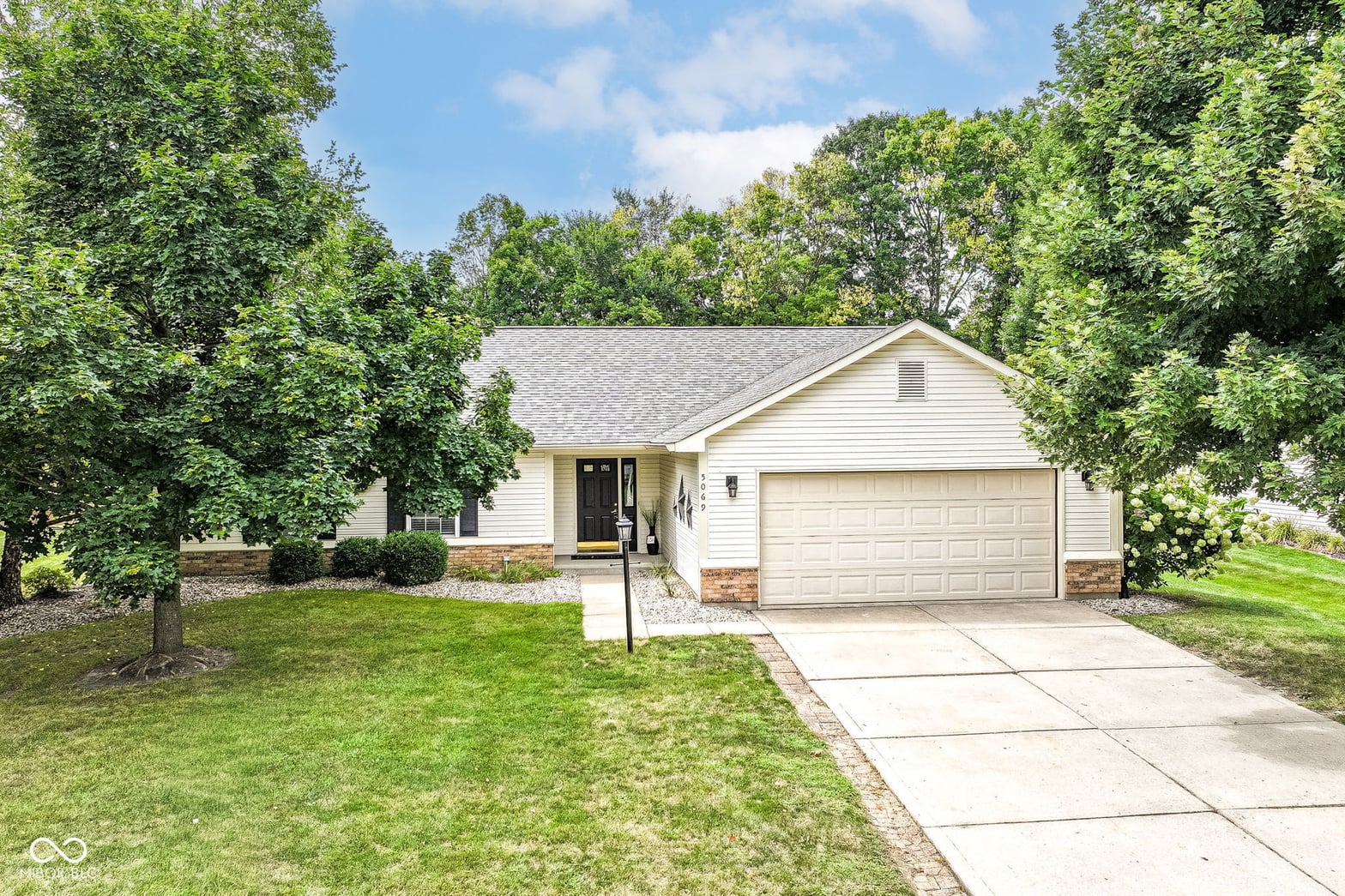 Front exterior at 5069 Pine Hill Drive, Noblesville, IN