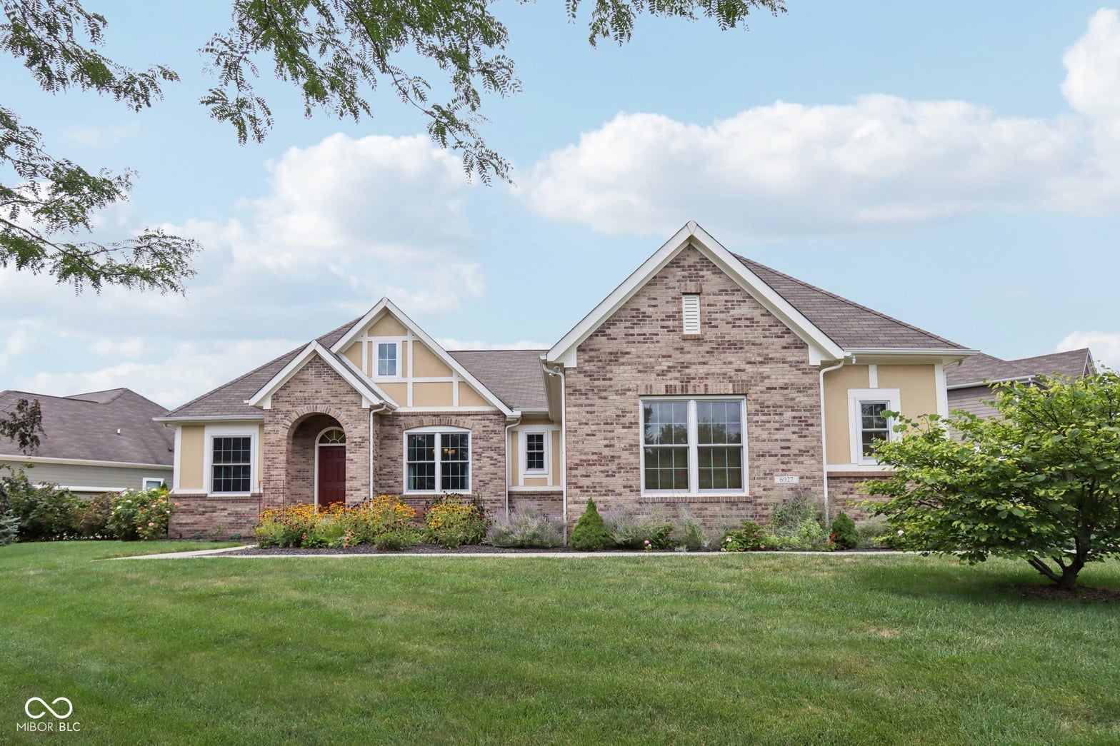 Front exterior at 6027 Stroup Drive, Noblesville, IN