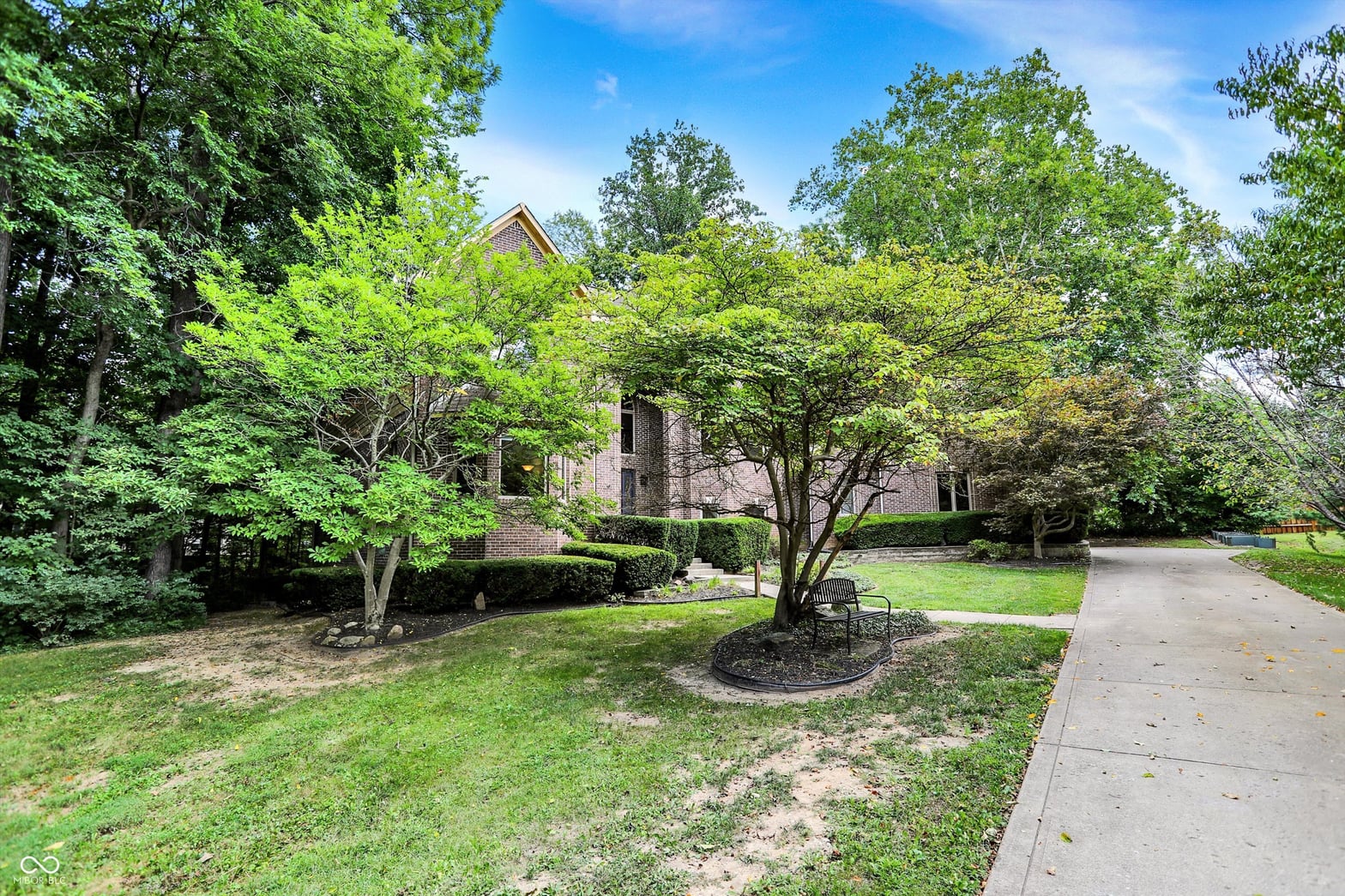 Front exterior at 6012 Yellow Birch Court, Avon, IN