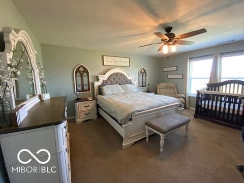 Bedroom at 4436 Ozark Lane, Indianapolis, IN