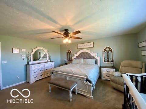 Bedroom at 4436 Ozark Lane, Indianapolis, IN