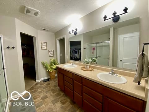 Bathroom at 4436 Ozark Lane, Indianapolis, IN