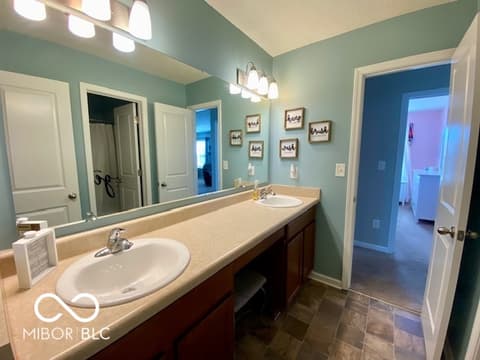 Bathroom at 4436 Ozark Lane, Indianapolis, IN