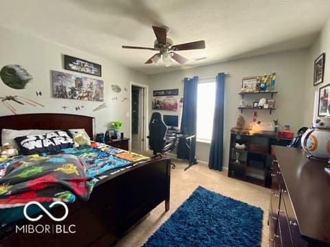 Bedroom at 4436 Ozark Lane, Indianapolis, IN