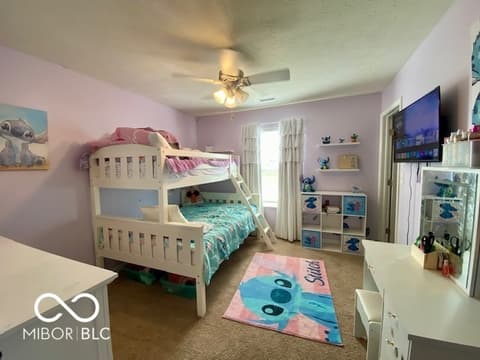 Bedroom at 4436 Ozark Lane, Indianapolis, IN