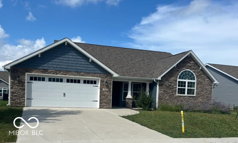 Front exterior at 818 Alba Drive, Lebanon, IN