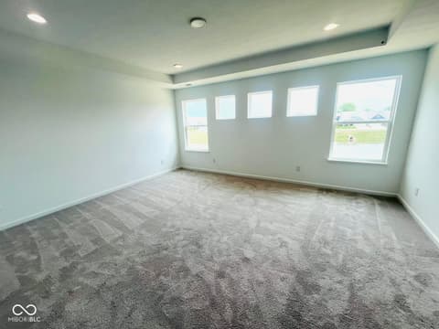 Primary bedroom at 12375 Fresh Stock Drive, Noblesville, IN