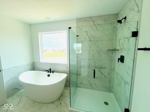 Primary bathroom at 12375 Fresh Stock Drive, Noblesville, IN