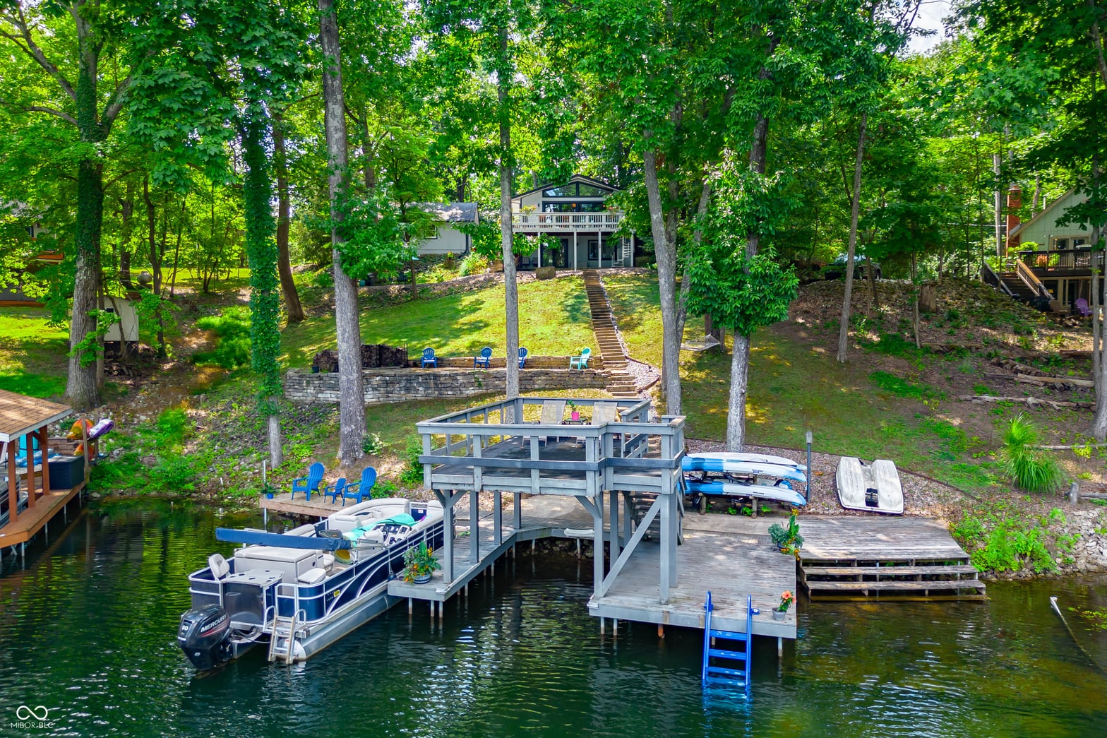 Dock — 7604 Heather Drive, Nineveh, IN