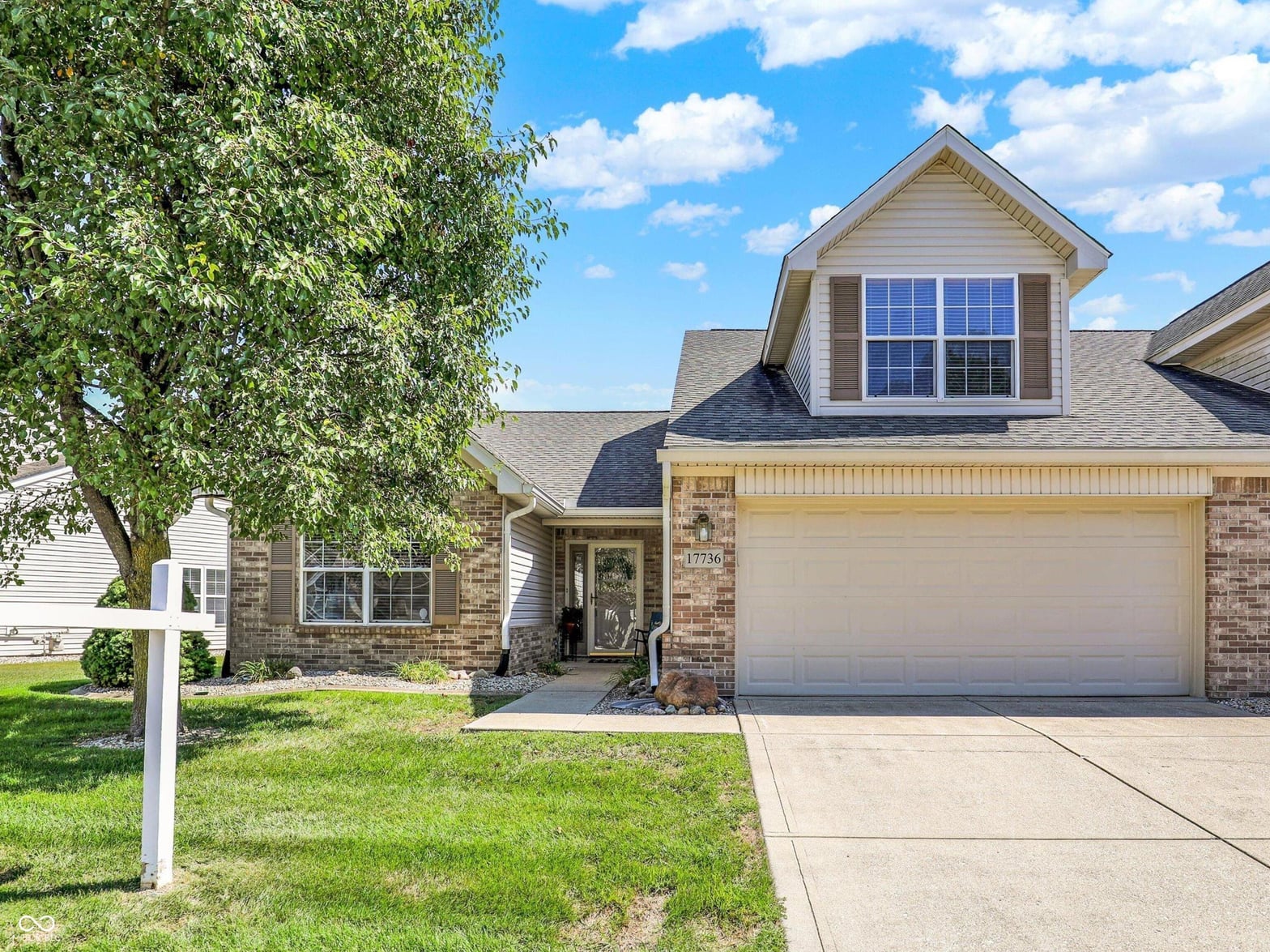 Front exterior at 17736 Crown Pointe Court, Noblesville, IN