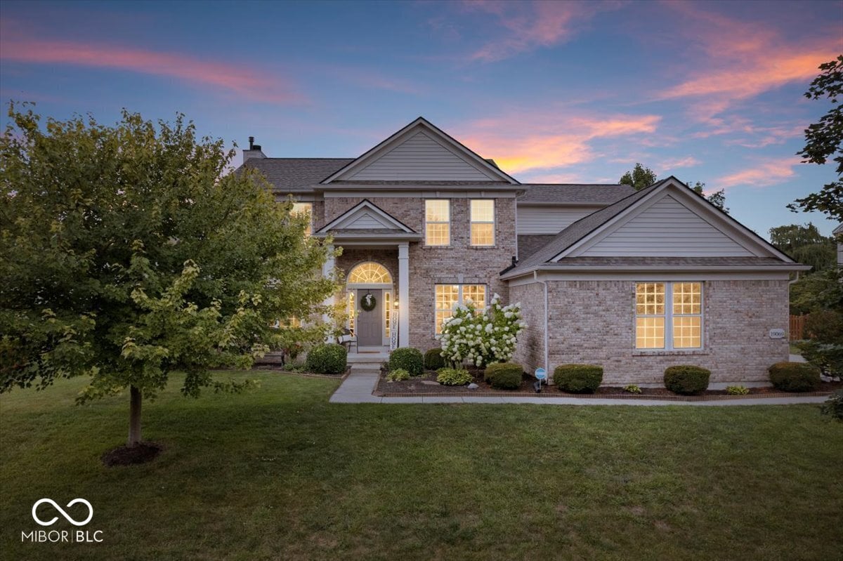 Front exterior at 19069 Walter Grove Drive, Noblesville, IN