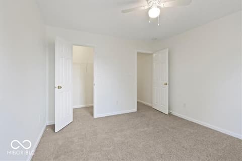 Bedroom at 7232 Wyatt Lane, Indianapolis, IN