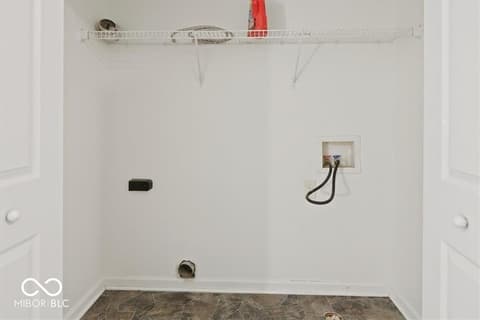 Laundry room at 7232 Wyatt Lane, Indianapolis, IN