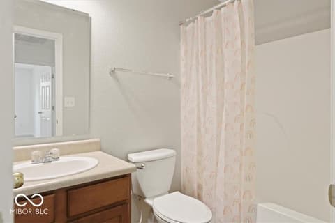 Bathroom at 7232 Wyatt Lane, Indianapolis, IN