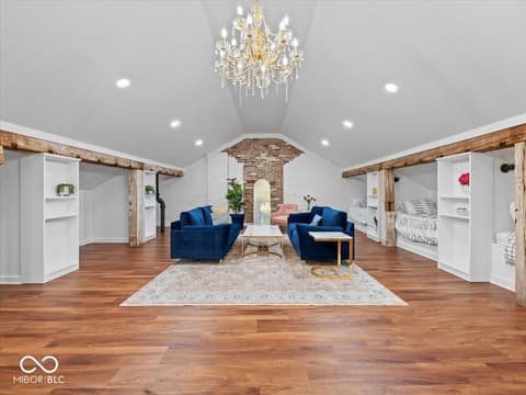 Bonus room at 9271 S 225 E, Flat Rock, IN